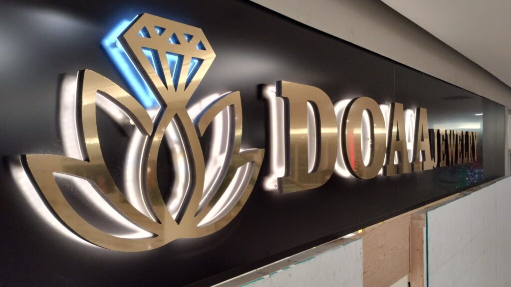 Custom Light Up Sign, Westmount Mall-DOAA, London, Ontario