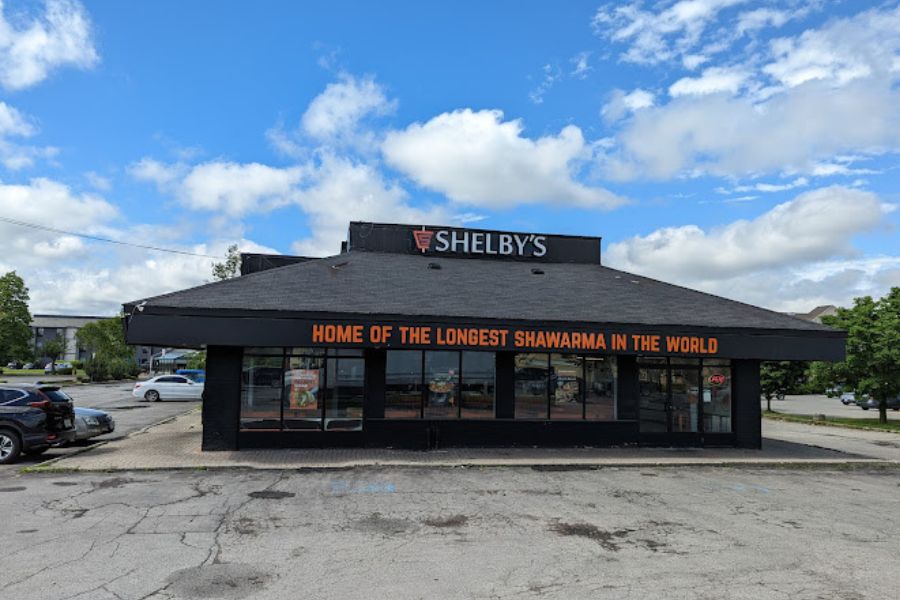LED channel letters, Shelby's, London, Ontario